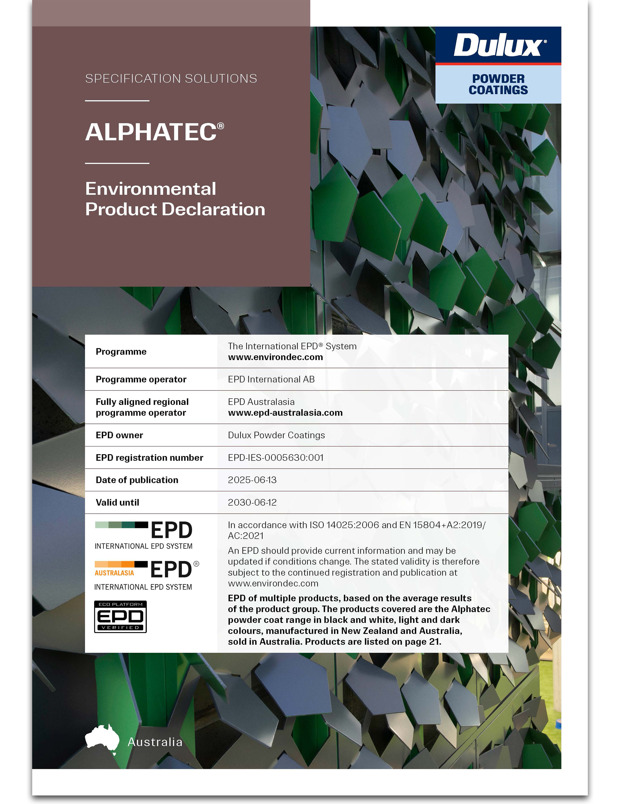 Alphatec EPD