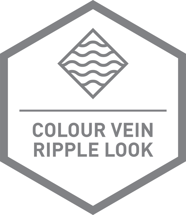 Colour Vein Ripple Look