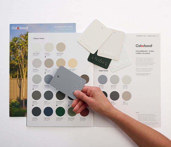 Colorbond Stable COLORBOND® steel colours