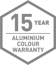 15 Alum colour warranty