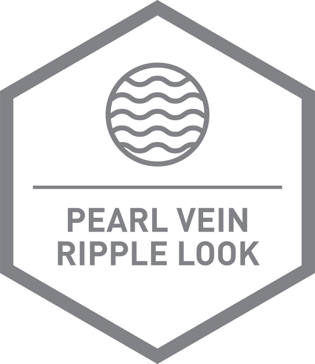 Pearl Vein Ripple Look