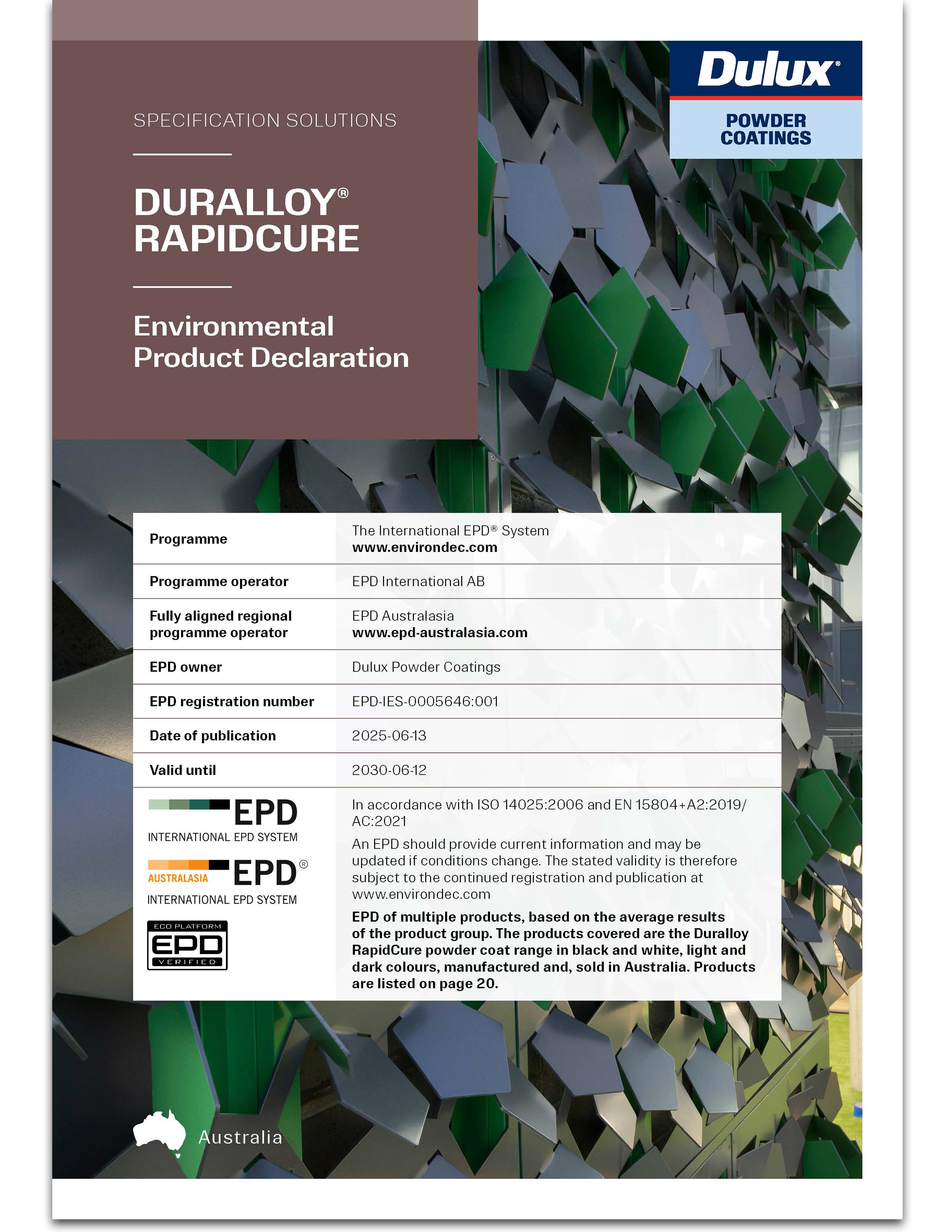 Duralloy Rapidcure EPD